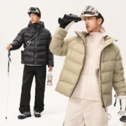 YANXUAN 网易严选 男式防水连帽休闲滑雪羽绒服90白鸭绒