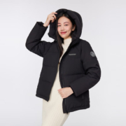 再降价：波司登 女士短款连帽羽绒服
