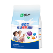plus会员：蒙牛（MENGNIU）成人奶粉 中老年多维高钙奶粉 400g*4件