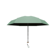 美度（MAYDU）迷你六折空气伞防晒防紫外线太阳伞女晴雨两用口袋伞M6100 尼罗绿