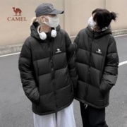 骆驼火山羽绒服