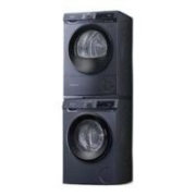 预售、PLUS会员：SIEMENS 西门子 iQ300系列 WG52A1X14W+WQ45A2D10W 热泵式洗烘套装 湖蕴蓝