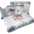 泰国大象乳胶枕头天然枕芯按摩护颈枕 白色 35*55cm含枕套+礼盒149.8元 (券后省60)