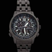 Citizen 西铁城 Promaster系列 CB5867-87H 三眼计时光动能五局电波男表