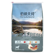 伯纳天纯 狗粮 0谷物冻干成犬幼犬通用犬粮 生鲜鸭肉&梨12kg拉布拉多