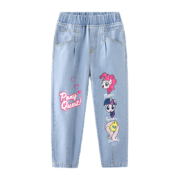 再降价、PLUS会员：My Little Pony 小马宝莉 女童加绒牛仔裤