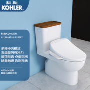 科勒（KOHLER）智能马桶坐便器 智能组合套装马桶 智能加热18644+23358 400坑距