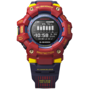 卡西欧（CASIO）【礼物】G-SHOCK 巴塞罗那联名款手表时尚防水蓝牙连接男士腕表 GBD-100BAR-4DR