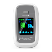 CONTEC康泰 医用血氧仪指夹式脉搏血氧饱和度自测仪家用指脉氧监测仪手指氧饱夹检测仪指尖 CMS50D1-Pro