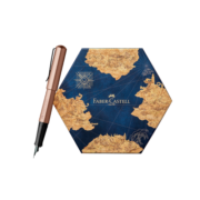 德国辉柏嘉（Faber-castell）钢笔礼盒 签字笔 墨水笔 山海经联名 古铜色 F尖 Hexo系列教师节礼物 送老师