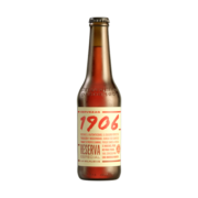 埃斯特拉（ESTRELLA GALICIA）EG西班牙原瓶原装进口1906特别典藏款拉格啤酒精酿330ml瓶装 12瓶*330ml