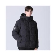 K·SWISS 韩国直邮K.Swiss 羽绒服 [K-SWISS] ALBERT 鸭绒 扣子 中长款 轻