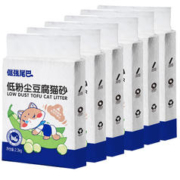 京东百亿补贴：倔强的尾巴 原味纯豆腐猫砂 2.3kg*6袋