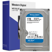 西部数据 台式机机械硬盘 WD Blue 西数蓝盘 1TB 7200转 64MB SATA CMR (WD10EZEX)