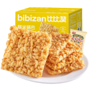 plus会员、概率券:比比赞（BIBIZAN）糯米锅巴【原味】500g*4件
