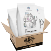 洁客（Drymax）豆腐砂植物环保结团除臭猫砂奶香味2.72kg*3袋共8.16kg