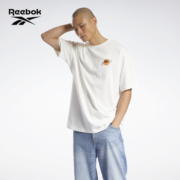 Reebok锐步官方男女款TEE经典时尚印花复古简约圆领短袖T恤 HB9649 A2XL
