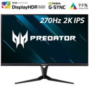 宏碁（acer）掠夺者XB323UGX 32英寸IPS 2K 270Hz G-sync专业电竞显示器 XB323U GX