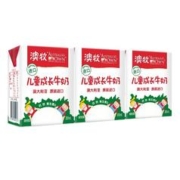 澳牧 儿童成长牛奶 A2-β酪蛋白 全脂学生早餐奶 200ml*3盒