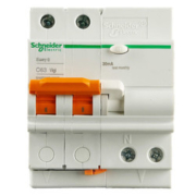 施耐德（Schneider）空开漏电保护开关EA9系列（A型）家用2P断路器带漏电保护总闸开关 【新款A型】2P 63A带漏电保护器