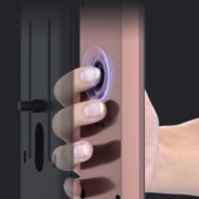 Haier 海尔 智能门锁指纹锁防盗门锁智能锁入户门防盗门指纹密码锁电子门锁HFA-20V-U1Lite免费上门安