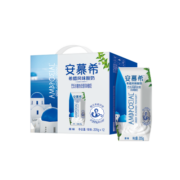 伊利安慕希希腊风味早餐酸奶原味205g*12盒牛奶整箱多35%乳蛋白礼盒装