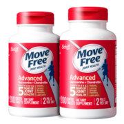 Move Free益节 氨糖维骨力+软骨素 经典红瓶200粒*2