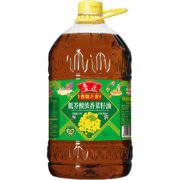 百亿补贴:鲁花 香飘万家 低芥酸浓香菜籽油 5L