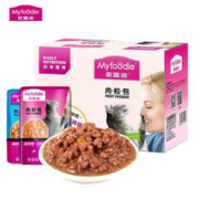 Myfoodie 麦富迪 猫咪肉粒包 猫咪恋混合口味85g*12袋