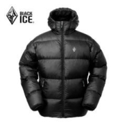 BLACKICE 黑冰 800蓬 F8531户外防寒服鹅绒轻量羽绒服短款 F8531黑色 L