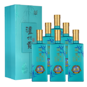 泸州老窖泸州贡 翡绿 52度浓香型  500mL 12瓶+赠合家欢礼盒 52度500mL 2瓶