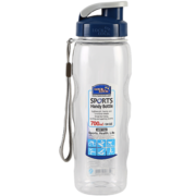 乐扣乐扣 塑料运动水杯健身便携杯子学生 透明色 HPP722-CHS 700ml