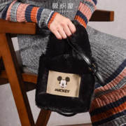 BANDGEWOO 阪织屋 IP动漫联名印花外出绒绒包