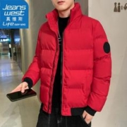 JEANSWEST 真维斯 男女同款面包服冬季加厚保暖棉衣韩版新款潮流宽松纯色棉袄