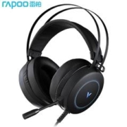 京东百亿补贴:雷柏（Rapoo） VH160 有线耳机 虚拟7.1声道游戏耳机 USB电脑耳麦 电竞耳机 头戴式耳机 立体环绕声 黑色