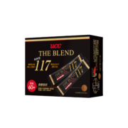 悠诗诗（UCC） 117冻干黑咖啡速溶咖啡粉单杯装120g（2g*60条) 马来西亚进口