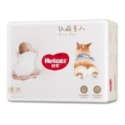 plus会员：好奇（Huggies）软萌星人柯基裤纸尿裤M38片(6-11kg)加大号婴儿尿不湿*2件