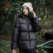 骆驼加厚羽绒服情侣款男女同款