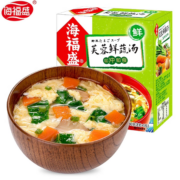 海福盛速食汤芙蓉鲜蔬汤冲泡即食蔬菜汤蛋花汤海鲜酸辣汤 芙蓉鲜蔬汤 1盒/5包