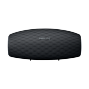 飞利浦（PHILIPS）BT6900音乐小号角 便携式无线蓝牙音箱低音炮音响播放器电脑桌面户外布艺hifi防水曜石黑