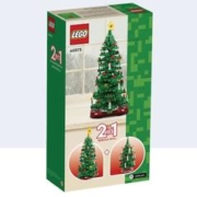 LEGO 乐高 自营乐高积木圣诞树40573红色圣诞花环节日礼物花卉植物