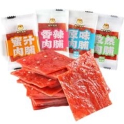 懒熊食尚 手撕肉脯干小包装单独小包休闲零食蜜汁味肉铺
