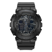 卡西欧(CASIO)男表G-SHOCK迷彩大表盘运动手表 拆弹专家同款GA-100CF-1A
