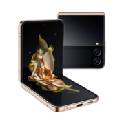 三星 SAMSUNG W23 Flip 尊奢黑金 掌心经典 立式自由拍摄系统 小屏大用 12GB+512GB 5G折叠手机 熠金黑