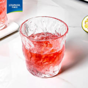 LOVWISH 乐唯诗 NERVISHI） 冰川杯玻璃杯家用水杯加厚威士忌酒杯茶杯果汁牛奶咖啡杯冰纹杯 冰纹杯