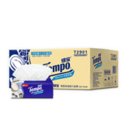 Tempo 得宝 抽纸 无香4层加厚100抽*18包不易破 纸巾 餐巾纸 卫生纸整箱