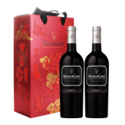 木桐嘉棣（MOUTON CADET） 法国 波尔多 精选 红葡萄酒 750ml 双支礼盒装