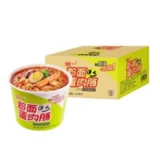 统一 料足180克 有卤蛋香肠才够味 粉面蛋肉肠180g*12桶整箱诱惑酸麻