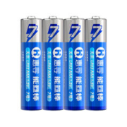 有券的上：惠寻 LR03/AAA 7号碱性电池 1.5V 4粒