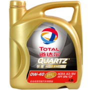 道达尔（TOTAL）快驰9000超高性能全合成机油 0W40 (4L装) A3/B4